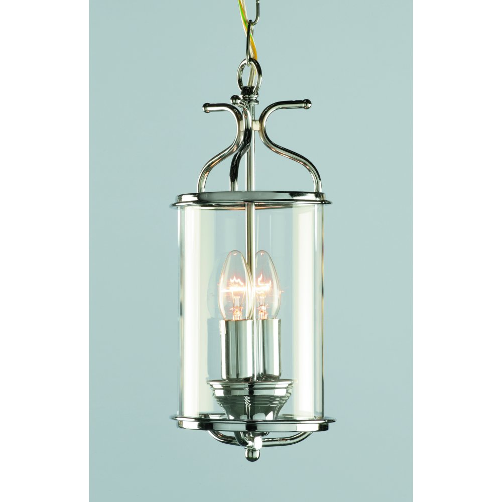 LG00029/CH Winchester Blown Glass Chrome