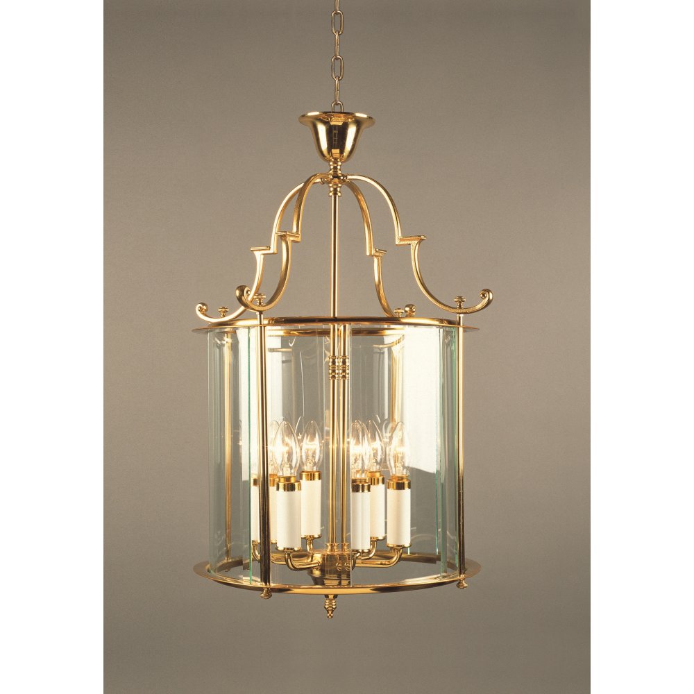 LG07000/15/PB Colchester Glass Polished Brass
