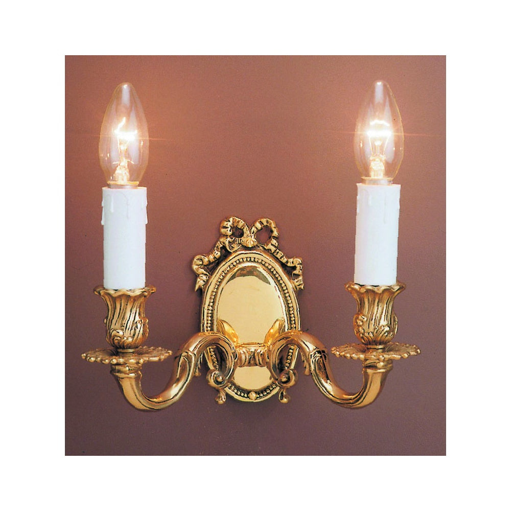 SMBB00062/PB Sandringham Wall Polished Brass