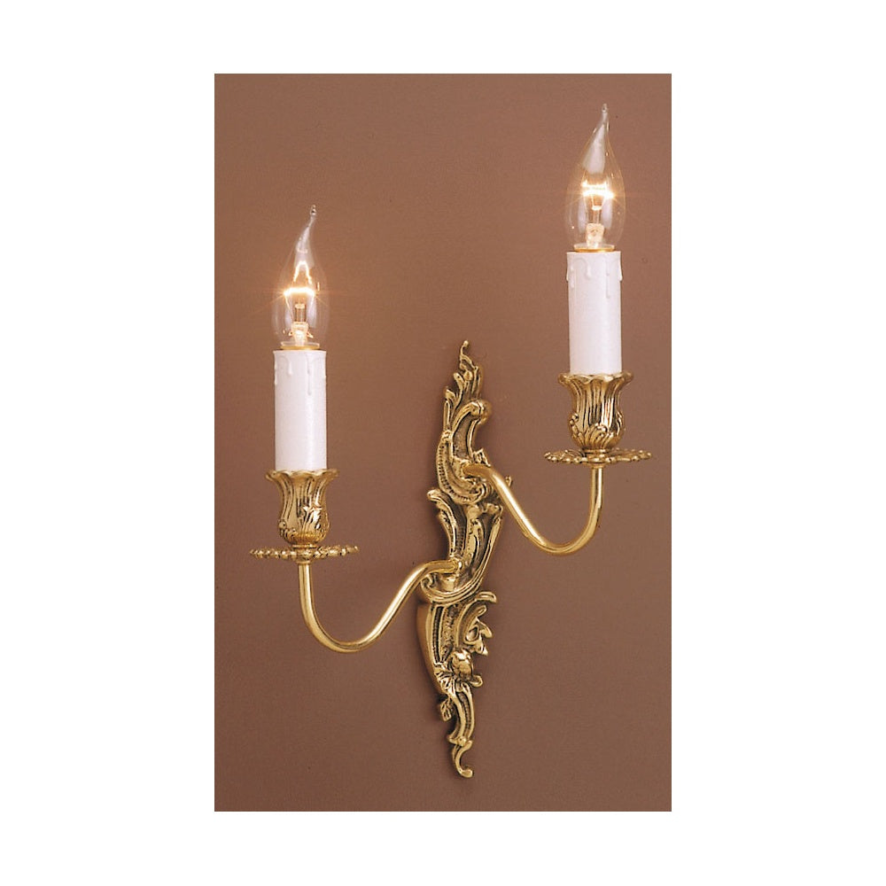 SMBB00182AR/PB Dauphine Wall Polished Brass