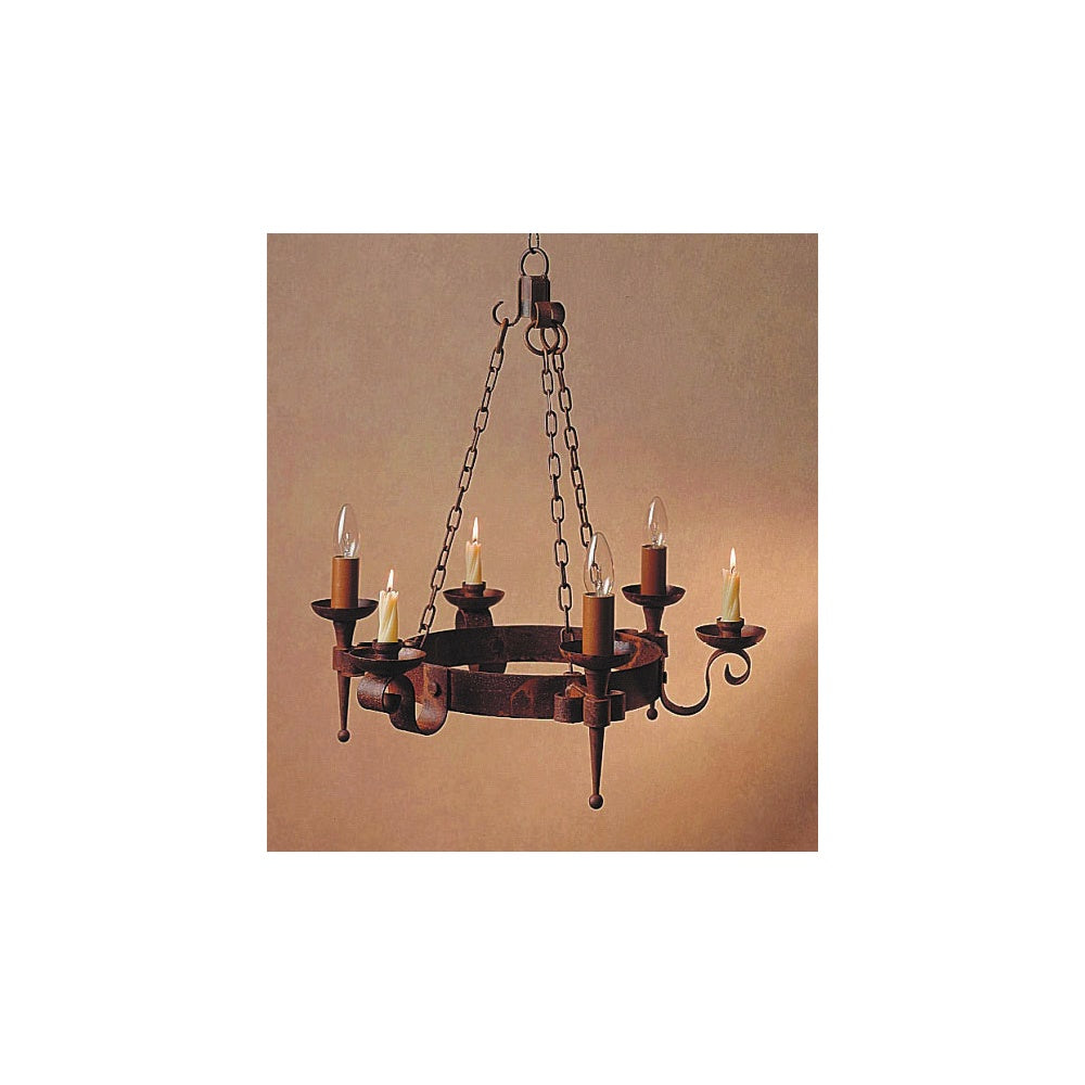SMRR00003C/A Refectory Pendant Candle Aged