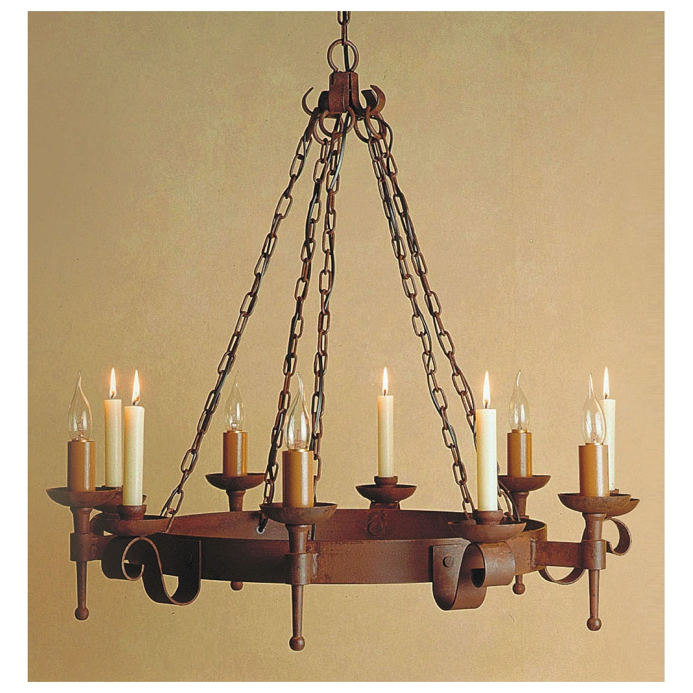 SMRR00005C/A Refectory Pendant Candle Aged