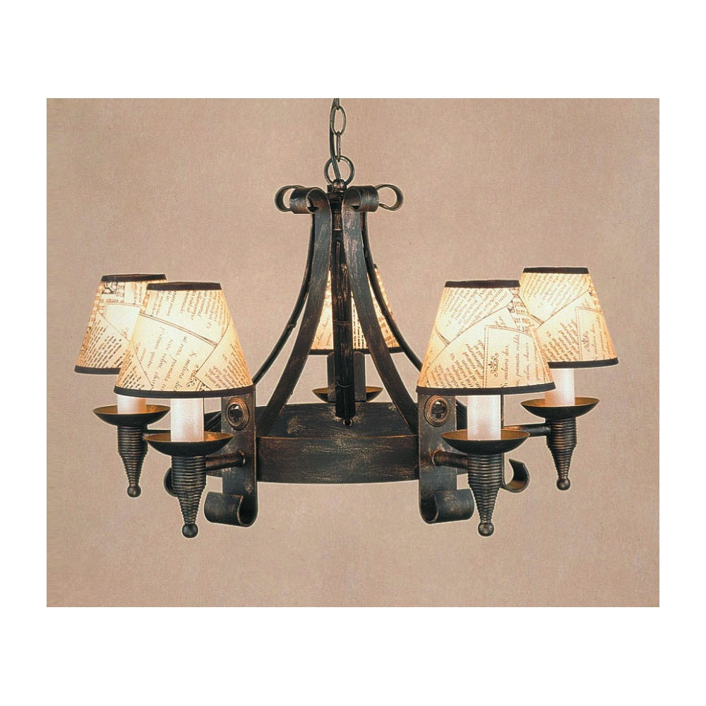 SMRR00155/BLKG Cromwell Pendant Black Gold