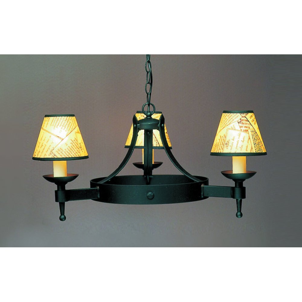 SMRR01073/MBLK Saxon Pendant Matt Black