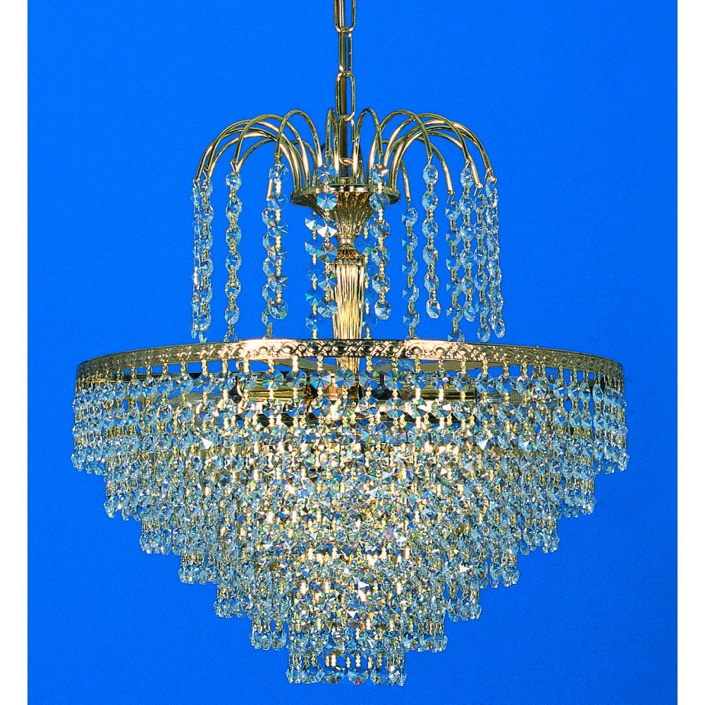 ST00018/40/05/G Bonn Gold Plated Strass Tiered