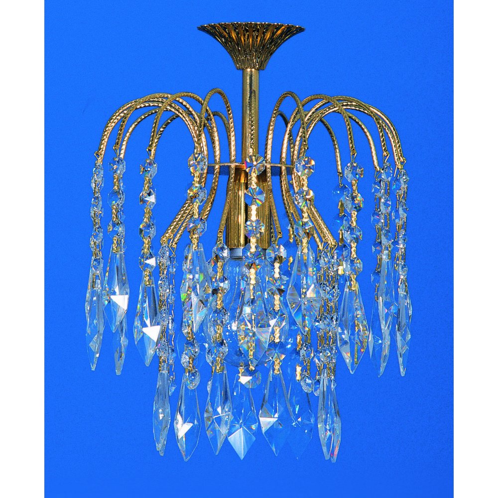 ST02000/20/01/G Shower Strass Gold Plated