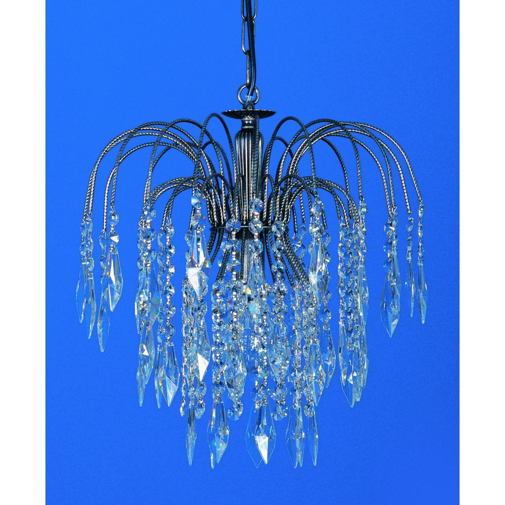ST02000/35/01/AN Shower Strass Antique Nickel
