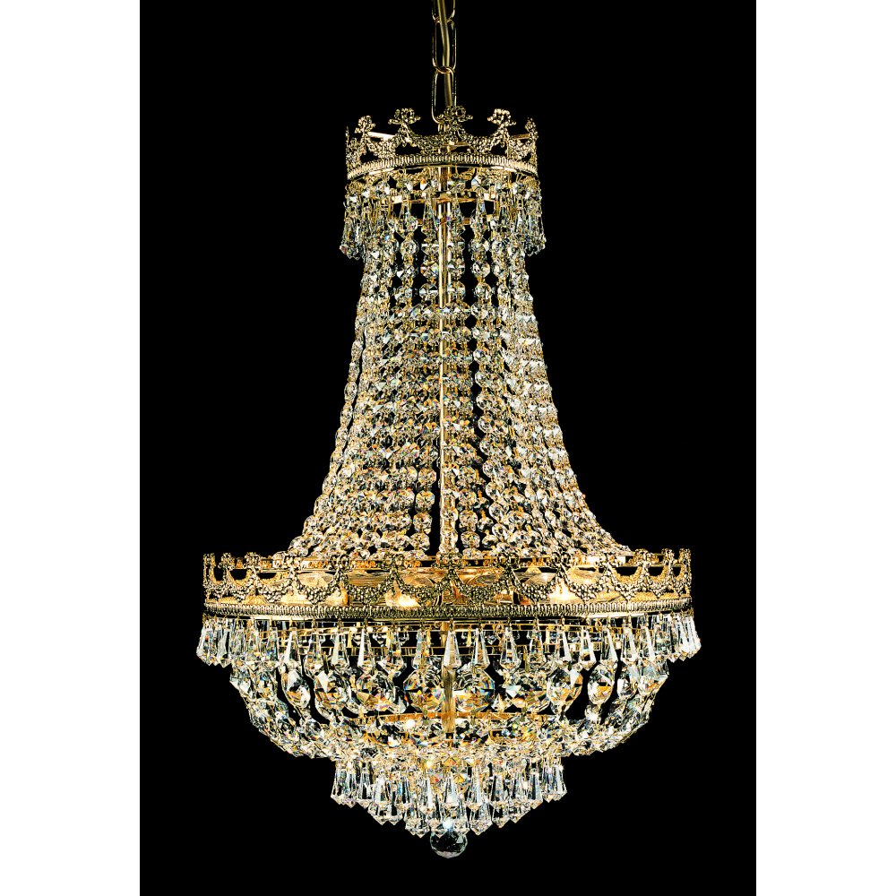 ST03016/45/08/G Frankfurt Empire Strass Gold