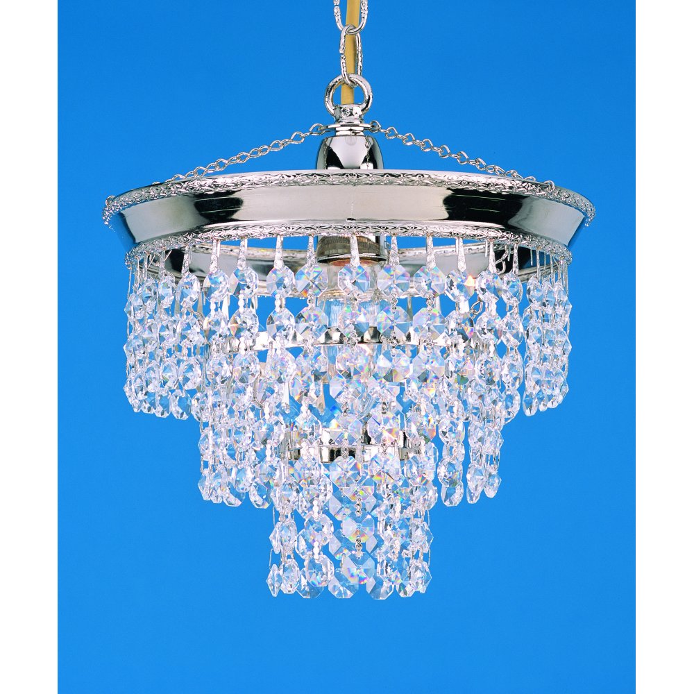 ST03072/20/01/N Brunswick 3 Tier Strass Nickel