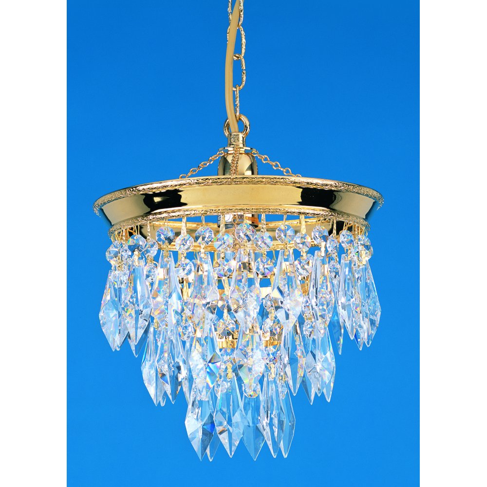 ST03073/20/01/G Brunswick 3 Tier Strass Gold