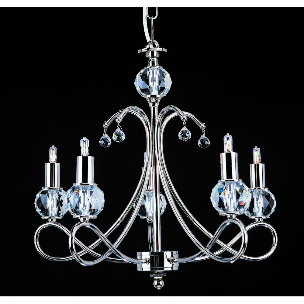 STH04020/05/N Novara Crystal Balls Nickel