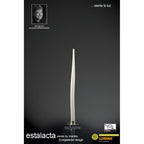 M1685 Estalacta Floor Lamp 1 Light Small Indoor Silver/Opal White