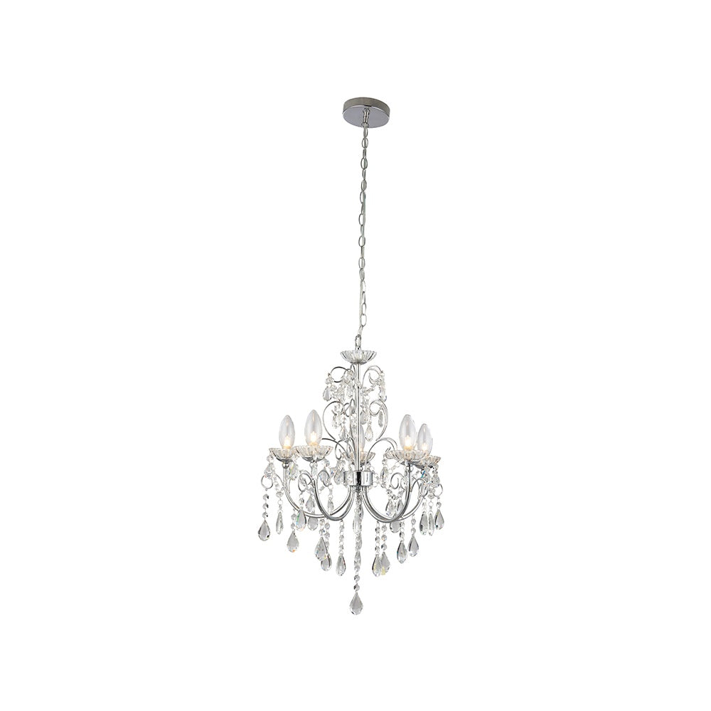 Tabitha Bathroom Pendant Multi Arm Glass