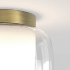1450015 Aquina 240 Bathroom Ceiling Light Matt Brushed Brass