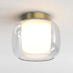 1450015 Aquina 240 Bathroom Ceiling Light Matt Brushed Brass