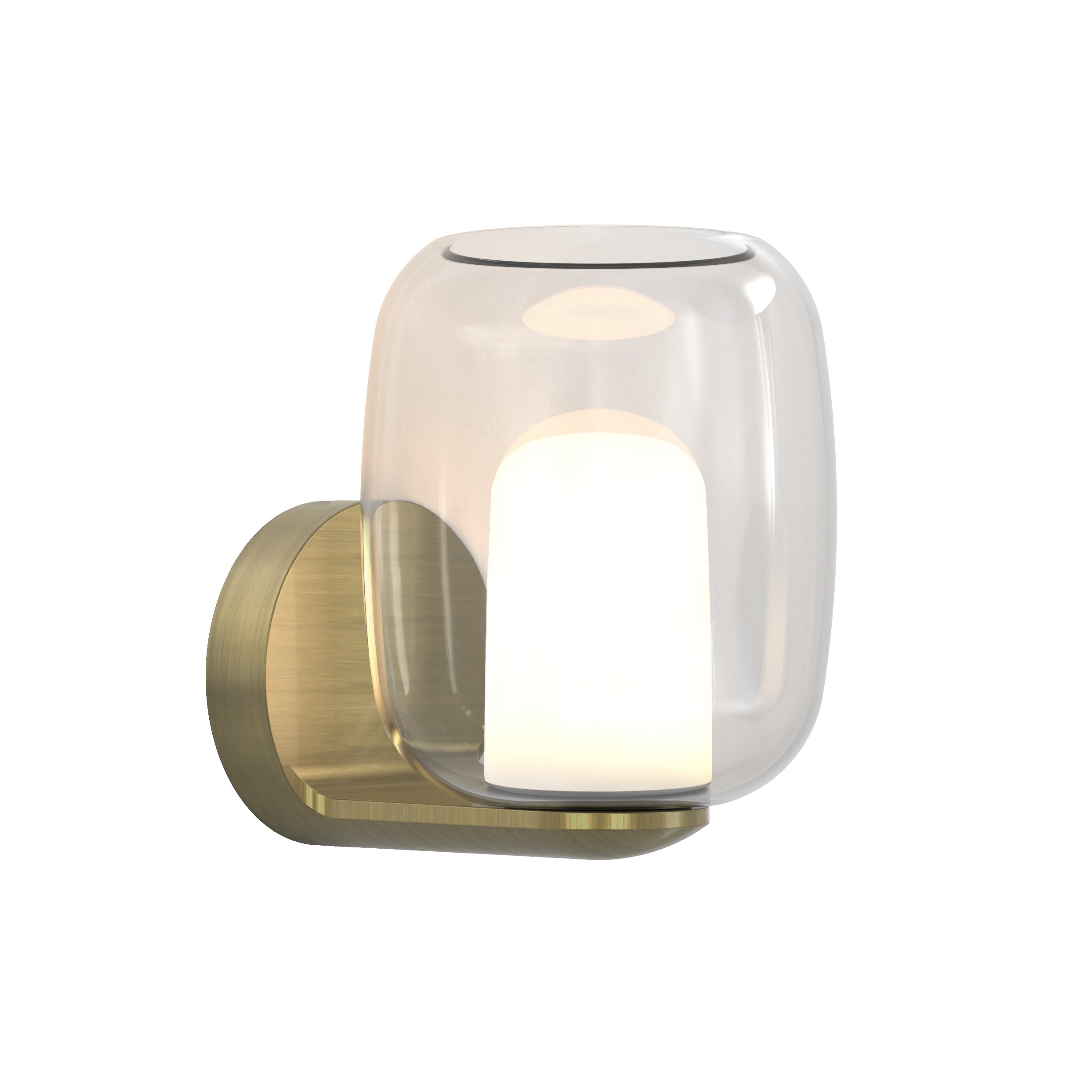 1450019 Aquina Bathroom Wall Light Matt Brushed Brass