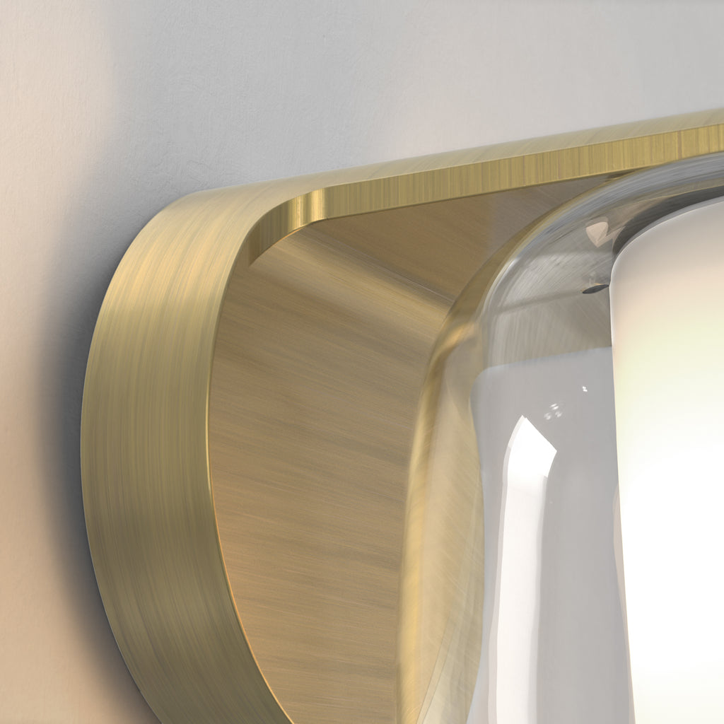 1450019 Aquina Bathroom Wall Light Matt Brushed Brass