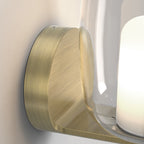 1450019 Aquina Bathroom Wall Light Matt Brushed Brass