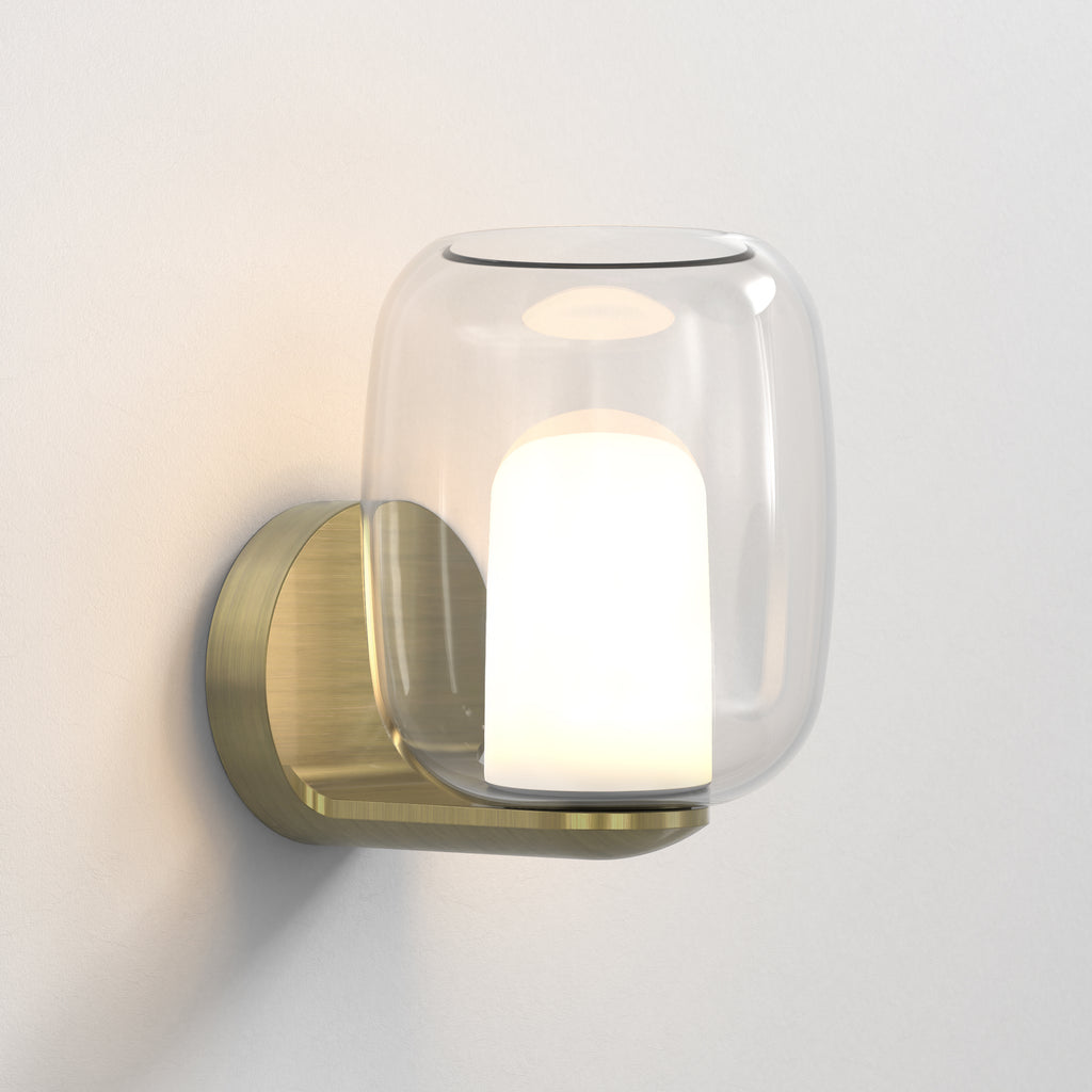 1450019 Aquina Bathroom Wall Light Matt Brushed Brass