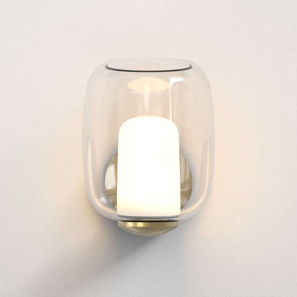 1450019 Aquina Bathroom Wall Light Matt Brushed Brass
