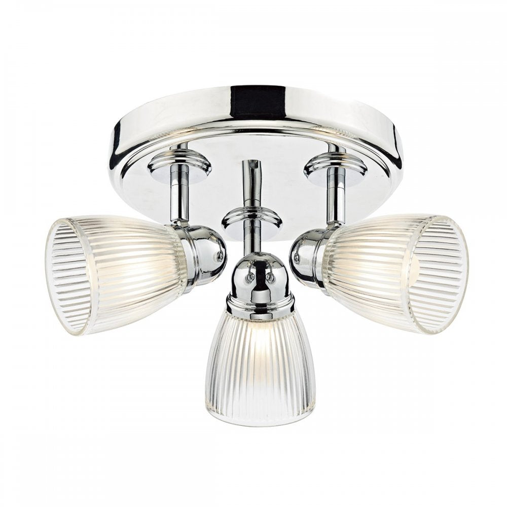 Cedric Round Plate Spot Polished Chrome