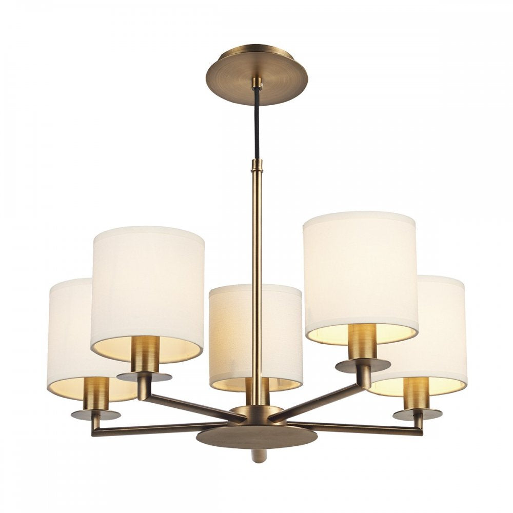 Dar TYL0563 Tyler Height Adjustable Pendant Bronze (SD)