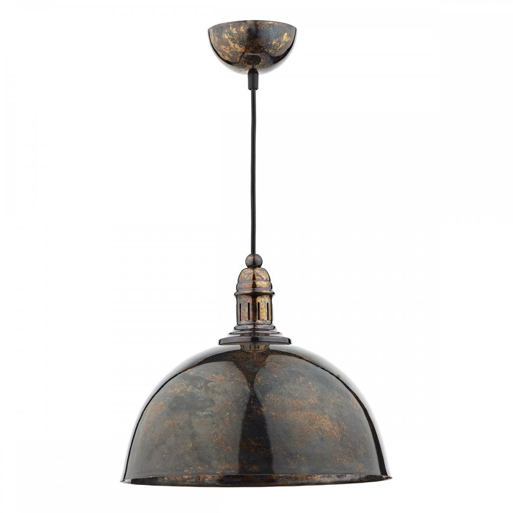 Dar YOK0163 Yoko 1 Light Pendant Mottled Bronze