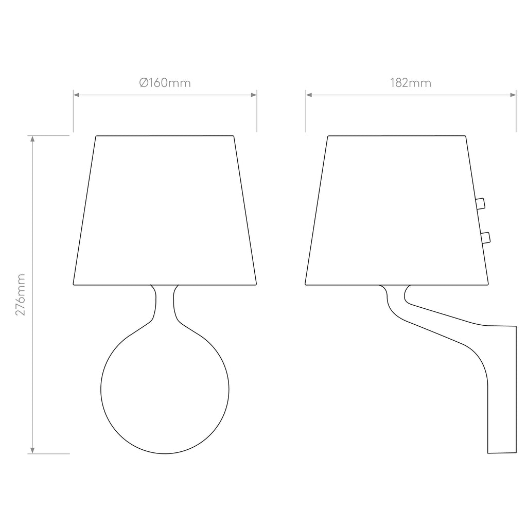 1454006 Millie Bathroom Wall Light Antique Brass