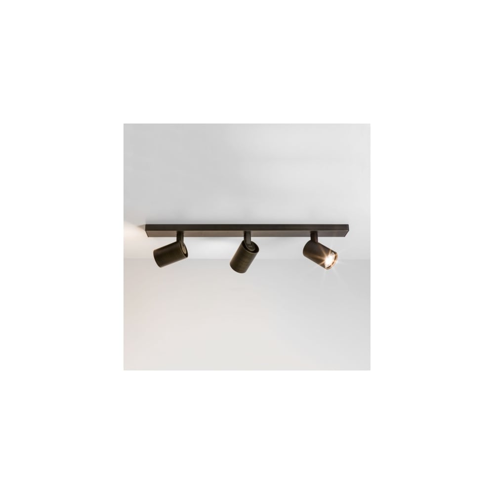 1286130 Ascoli Triple Bar Spotlight Bronze