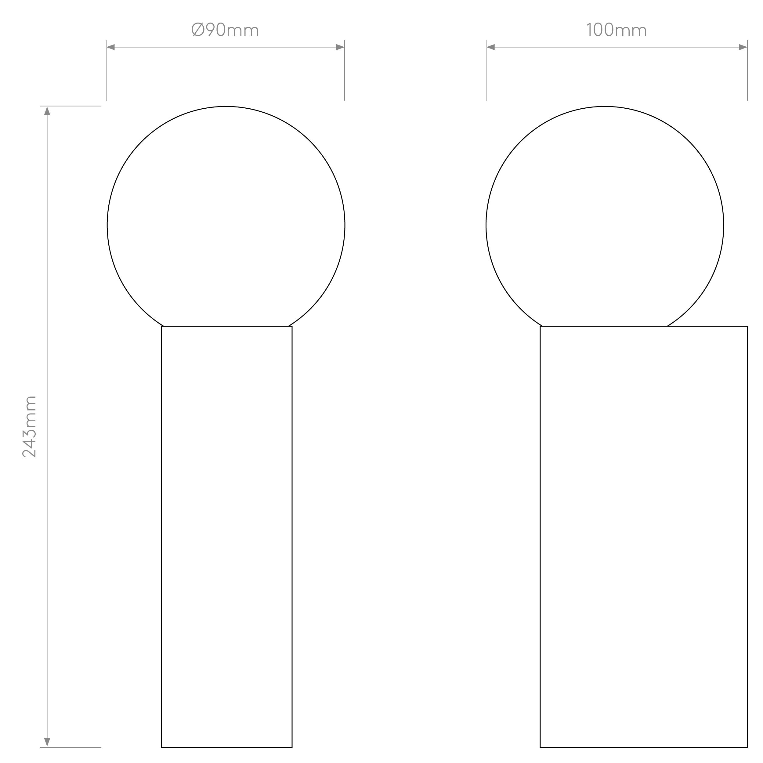1459012 Ortona Bathroom Single Wall Light Matt Brushed Brass