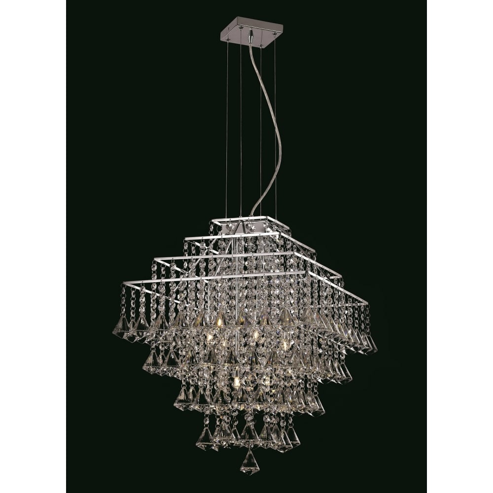 CFH301171/06/CH Parma Square Small Pendant