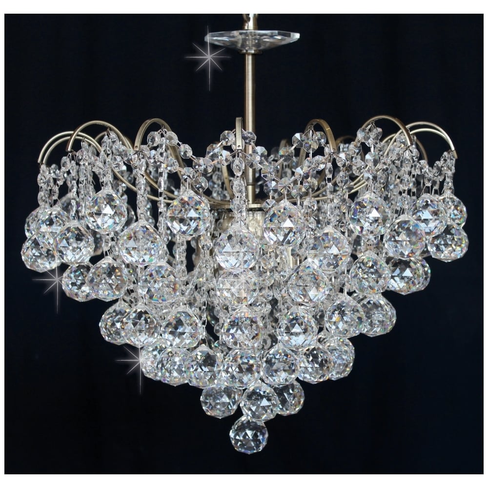 CFH401091/05/AB Emmie Ceiling Light Crystal
