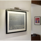 1115009 Goya 760 LED Picture Light Brushed Nickel