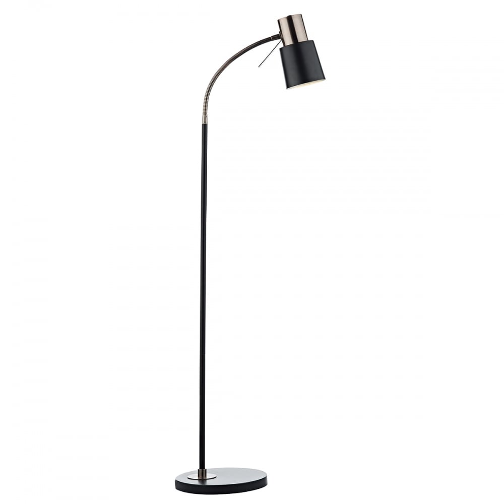Bond Floor  Lamp Black Copper