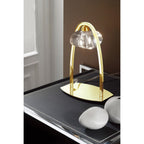 M0563FG Alfa Table Lamp 1 Light G9 French Gold