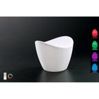 M1506 Cool Stool Rechargeable LED RGB Outdoor Opal White