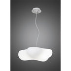 M1883 Eos Outdoor Pendant 4 Light E27 Matt White/Opal White