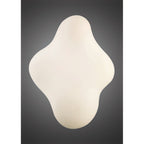 M1885 Eos Outdoor Ceiling/Wall Light 3W LED Opal White