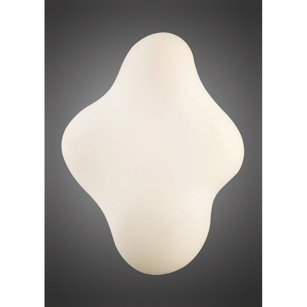 M1885 Eos Outdoor Ceiling/Wall Light 3W LED Opal White