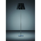 M3723 Miss Floor Lamp 3 Light E27 Gloss Black/Polished Chrome