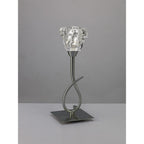 M3757 Iku Table Lamp 1 Light G9 Satin Nickel