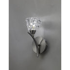 M3759/S Iku Wall Lamp Switched 1 Light G9 Satin Nickel