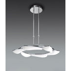 M3800 Mistral Telescopic 36W LED Round Polished Chrome/Frosted Acrylic