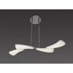 M3804 Mistral Telescopic 24W LED Linear Polished Chrome Frosted Acrylic