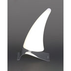 M3810 Mistral Table Lamp Right 6W LED Polished Chrome/Frosted Acrylic