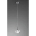 M3923 O2 Pendant 1 Light G9 Small Polished Chrome