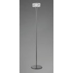 M3939 O2 Floor Lamp 1 Light E27 Polished Chrome