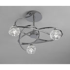 M3944 Maremagnum Ceiling 3 Light G9 Polished Chrome (S)