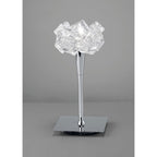 M3958 Artic Table Lamp 1 Light G9 Polished Chrome