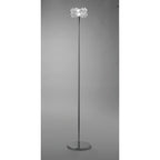 M3969 Artic Floor Lamp 1 Light E27 Polished Chrome